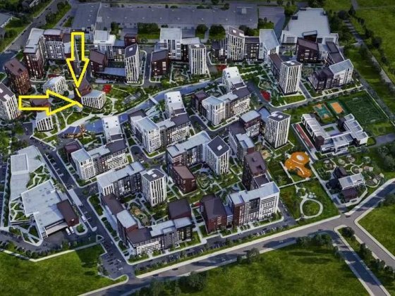 Оренда комерційного приміщення 40,4 м². ЖК Paradise Avenue, ремонт Крюковщина
