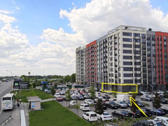 Оренда фасадного комерційного приміщення в ЖК"Оптимісто(Одеська траса). Ремонтні канікули. Частковий Чабани