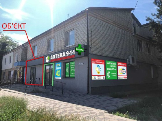 Оренда магазина 26 м2 - смт. Онуфріївка, вул.40 років Перемоги 45 Онуфріївка