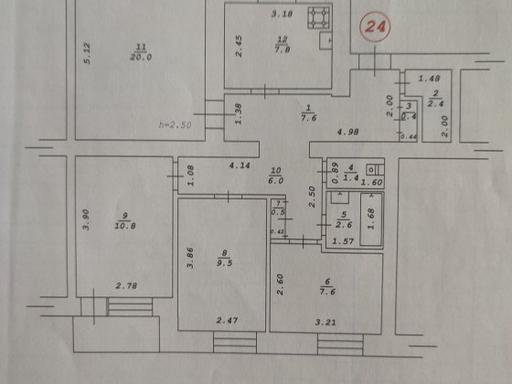 Продам 4к квартиру р-н Шанхай Кролевец