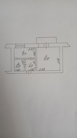 Продам 1 кімнатну квартиру 22,7 м2 + засклений балкон. - фото 1