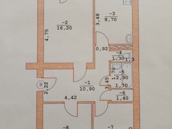 Продам 3-х кімнатну квартиру Корюківка