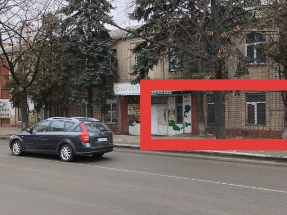 Оренда фасадного приміщення 120 м² | Перша лінія, Вишневе