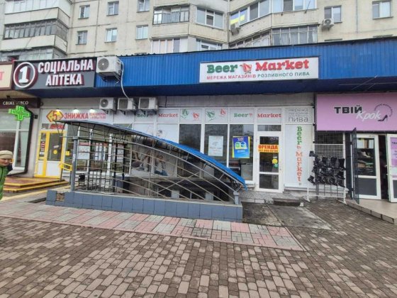 Оренда фасадного приміщення на 100-метрівці Белая Церковь