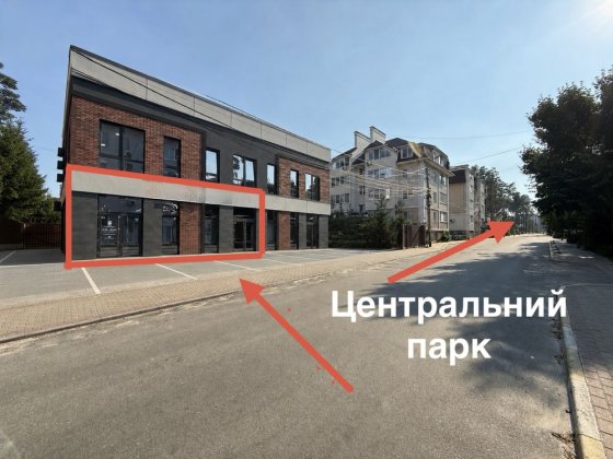 Здам ФАСАДНЕ комерційне приміщення! 63кв.м або 35/28кв.м вул.Літературна 7 Ирпень