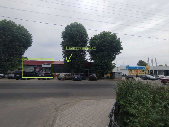Оренда магазину на Криваліївському ринку, 300 кВ.м. Черкаси