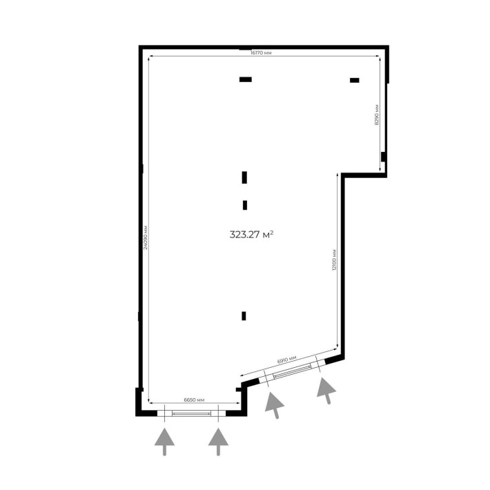 Оренда приміщення з ремонтом 323,27 м² ｜ ЖК PARKLAND ｜ Новий район ｜ вул. Легоцького ｜ Ужгород ｜ Пер - фото 1