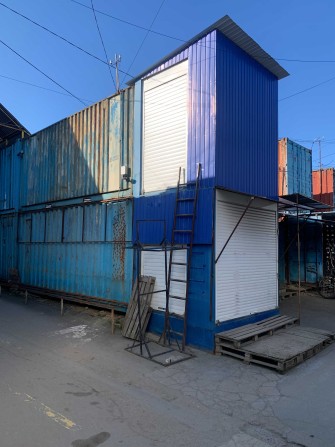 Продам, контейнер з ролетою 1 сектор "Залізо",кутовий. - фото 1