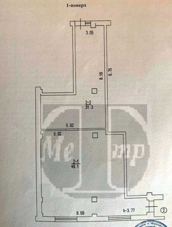 Оренда фасадного приміщення 80,4 м², вул. Праведниці Шулежко - фото 1