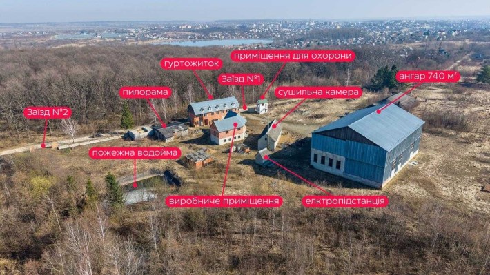 продаж завод деревообробний з можливістю перепрофілювання в виробництво та діяльність з потенційними - фото 1