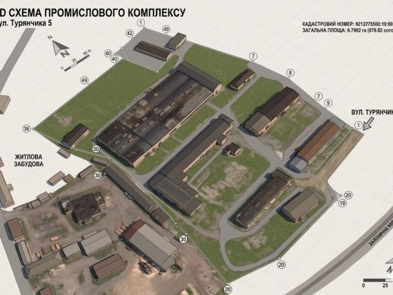 Продаж, оренда з правом викупу майнового комплексу Чинадиево