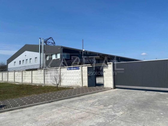 Продаж складського комплексу 5166 м² на 1,4 га, 9 км від метро Бориспільська — готовий бізнес, охоро Щасливе