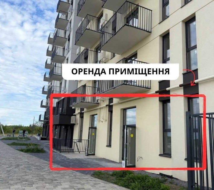 ДЛЯ БІЗНЕСУ! Продаж великого комерційного приміщення | 128,95 кв.м | м. Пустомити за 9 км від Львова - фото 1