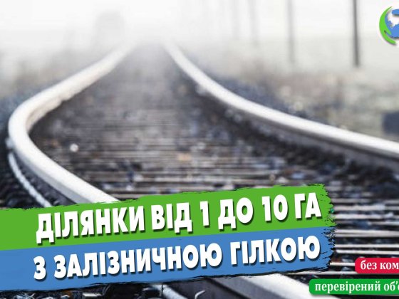 Продаж земельних ділянок з залізничною гілкою Усатово