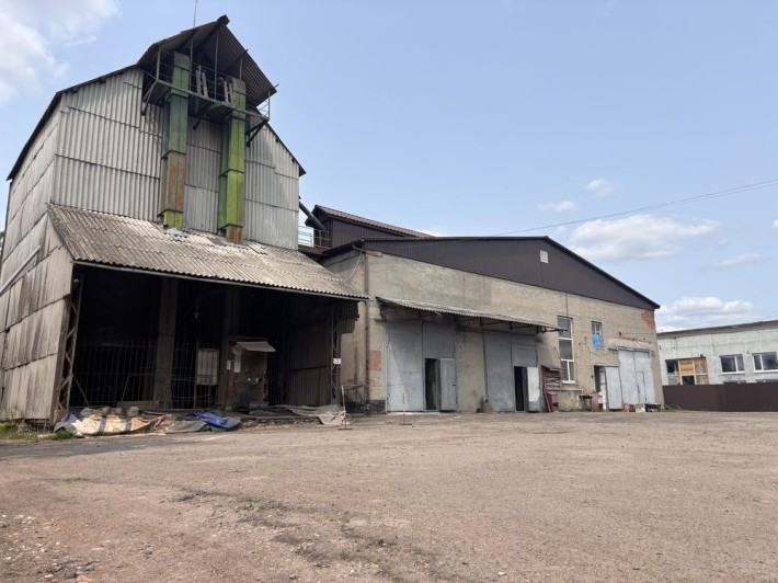 Продам окрему виробничу базу м. Зіньків  760м2 млин/елеватор - фото 1