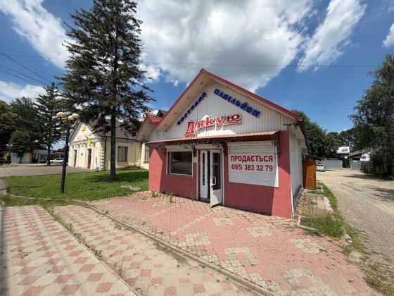 Продається фасадне комерційне приміщення в с. Мамаївці (Центр) Мамаївці