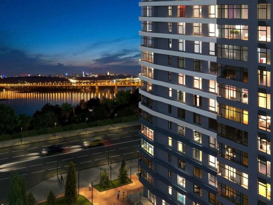 Продаж 1-к квартири Дніпровська набережна 17в Киев