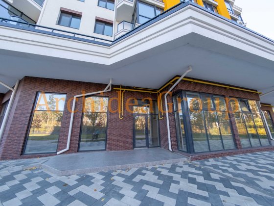 ЖК «На Прорізній» фасад комерційного приміщення  73 м2, Буча Буча