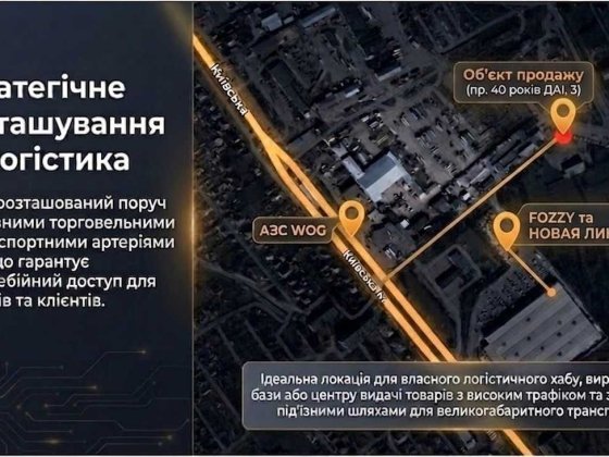 Продаж готового бізнес-активу біля Нової Лінії Кременчуг