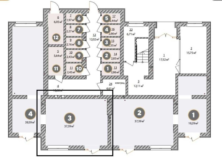 Продам комерційне приіщення Ірпінь 37,4 м2  54230$ - фото 1