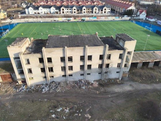 Незавершене будівництво у м.Рівне, складає 70% Рівне