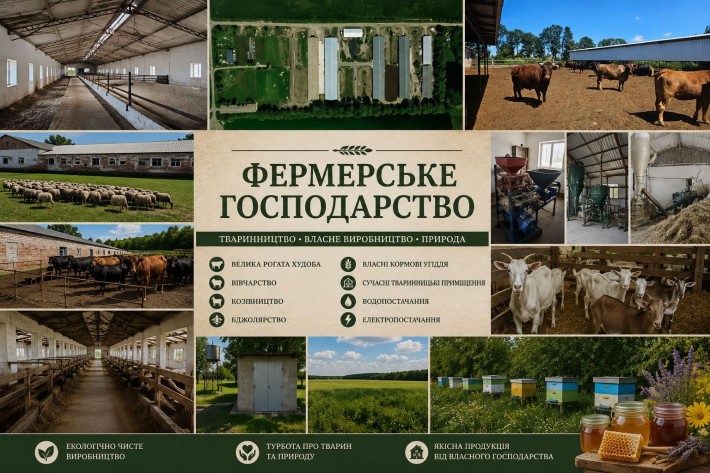 Діюче фермерське господарство ВРХ,ДРХ, ферма, бізнес, Продаж корпоративних прав - фото 1