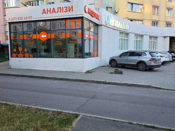 Фасад, 1 пов, окремий вхід, 303.5 м2, Вінниця, бульвар Свободи 6 / вул. Зодчих 4 Вінниця