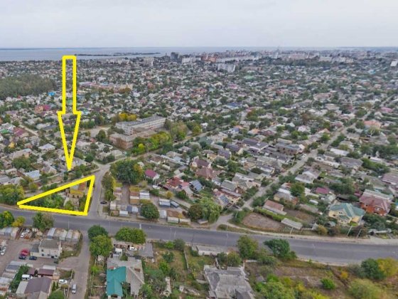 Продам незавершене будівництво на ділянці 8,8 соток фасад Сумгаїтська Черкассы