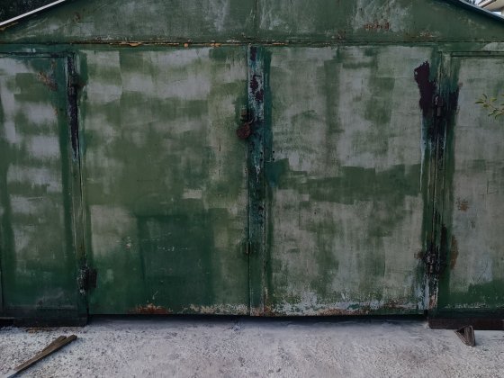 Ворота на гараж (без гаражу),Листовий метал. Житомир