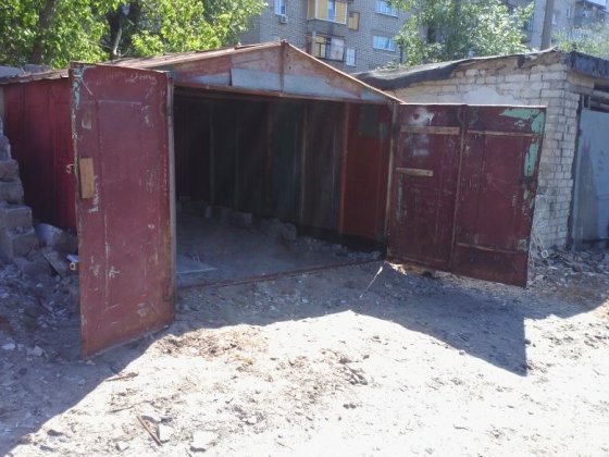 Сдам в аренду металлический гараж с погребом на жм Северный Днепр