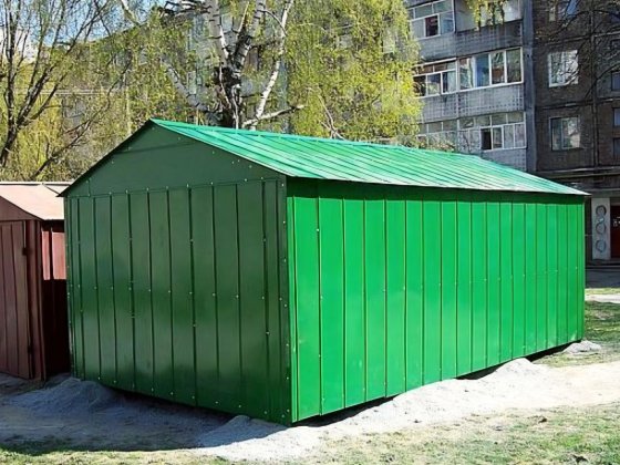 Продаж металевий гараж Стебник