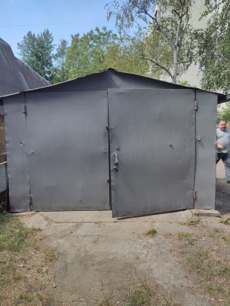 Продам металевий гараж м. Бориспіль вулиця Київський шлях 87 - фото 1