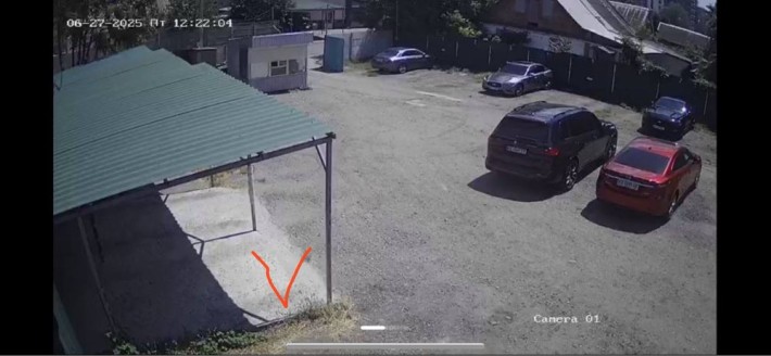 Навес место на автостоянке - фото 1