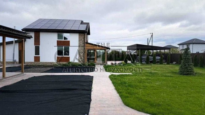 ОРЕНДА! СУЧАСНИЙ АВТОНОМНИЙ БУДИНОК | Нові Петрівці | 300 М² | 17 соток | Гостьовий будинок | Сауна  - фото 1
