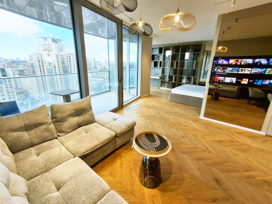 Без комісії. Оренда 1к квартири в Центрі, ЖК Taryan Towers, новий ремонт. Ключі на руках Киев