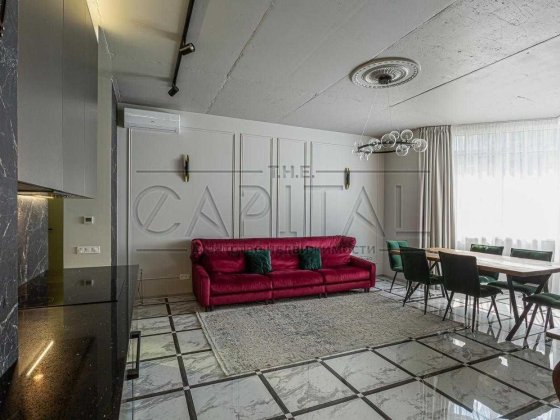 Центр.  Нова дизайнерська 2к 3к  квартира, 100 м2. ЖК, метро Звіринецька Киев