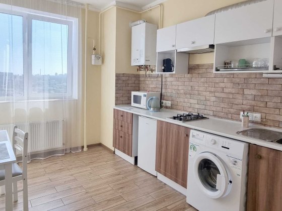 ЖК Аметист, 1-на квартира, вул. Садова, 1, газова плита, укриття Петропавловская Борщаговка