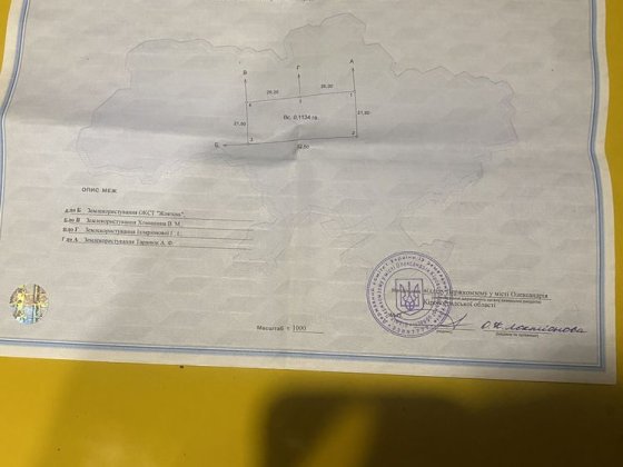 Продам дачну ділянку Александрия