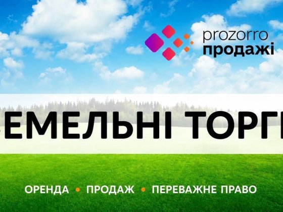 Супровід організаторів та учасників на земельних торгах у системі Prozorro.Продажі, електронні аукці Александрия