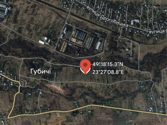 Земельна ділянка по вулиці Федьковича(район Гукової гори) Борислав
