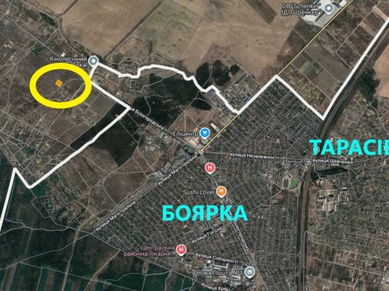 Боярка Земельна Ділянка 36 сот під житло або комерцію! Боярка