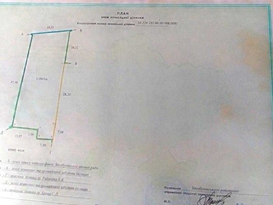 Земельна ділянка в м.Здолбунів Здолбунів
