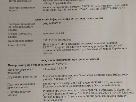 Продам земельный участок пай Змиев