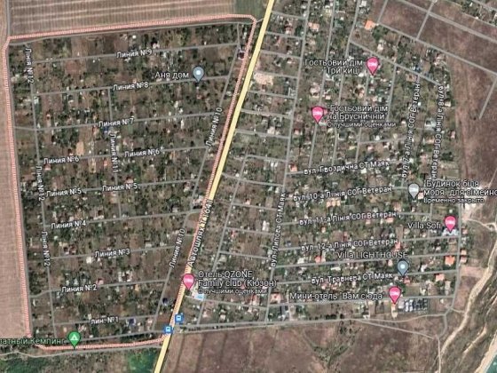 Вигідна ціна та зручне розташування ділянки СК Приморський Черноморск