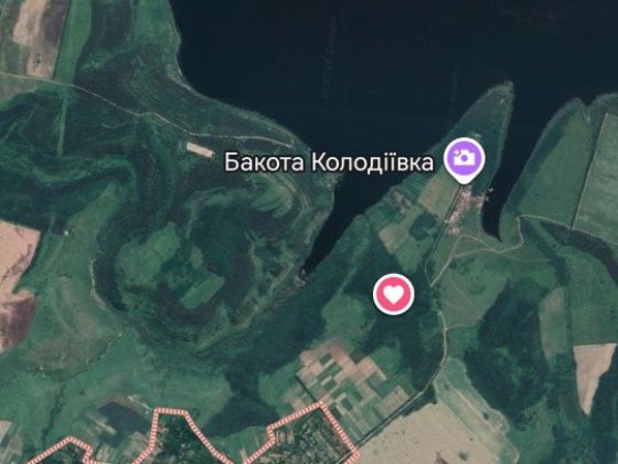Бакота, Колодієвка, земельна ділянка.