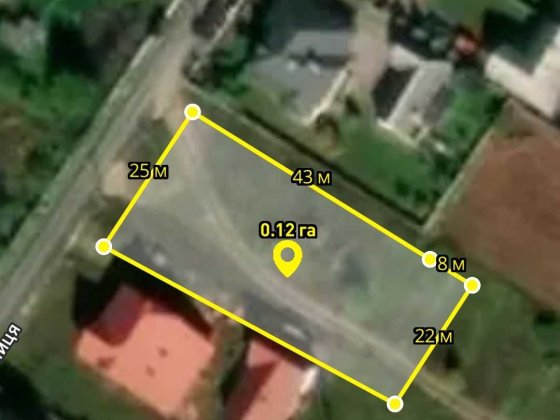 Приватизована земельна ділянка Ковель