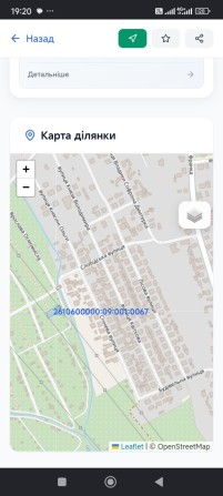 Продається земельна ділянка м.Коломия площею 0,0605га в кооперативі,,Мічуринець",вул Довбуша,масив"  - фото 1