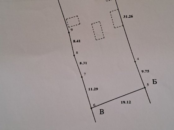 Продаж великої ділянки з будинком Мукачево