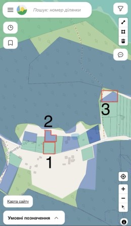 Продам три земельні ділянки - фото 1