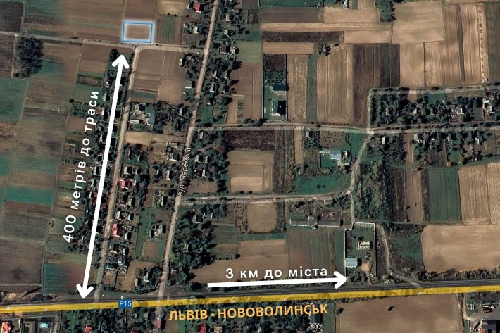 Продається ділянка 16 сот під забудову. 3 км до міста - фото 1